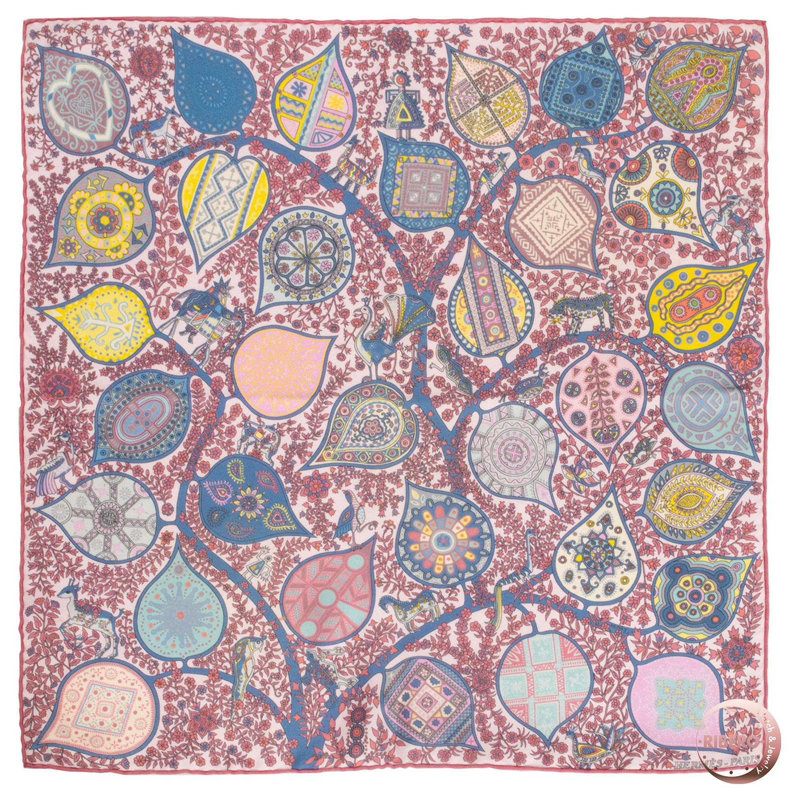 エルメス ガヴロッシュ L'Arbre de Vie 生命の木 スカーフ