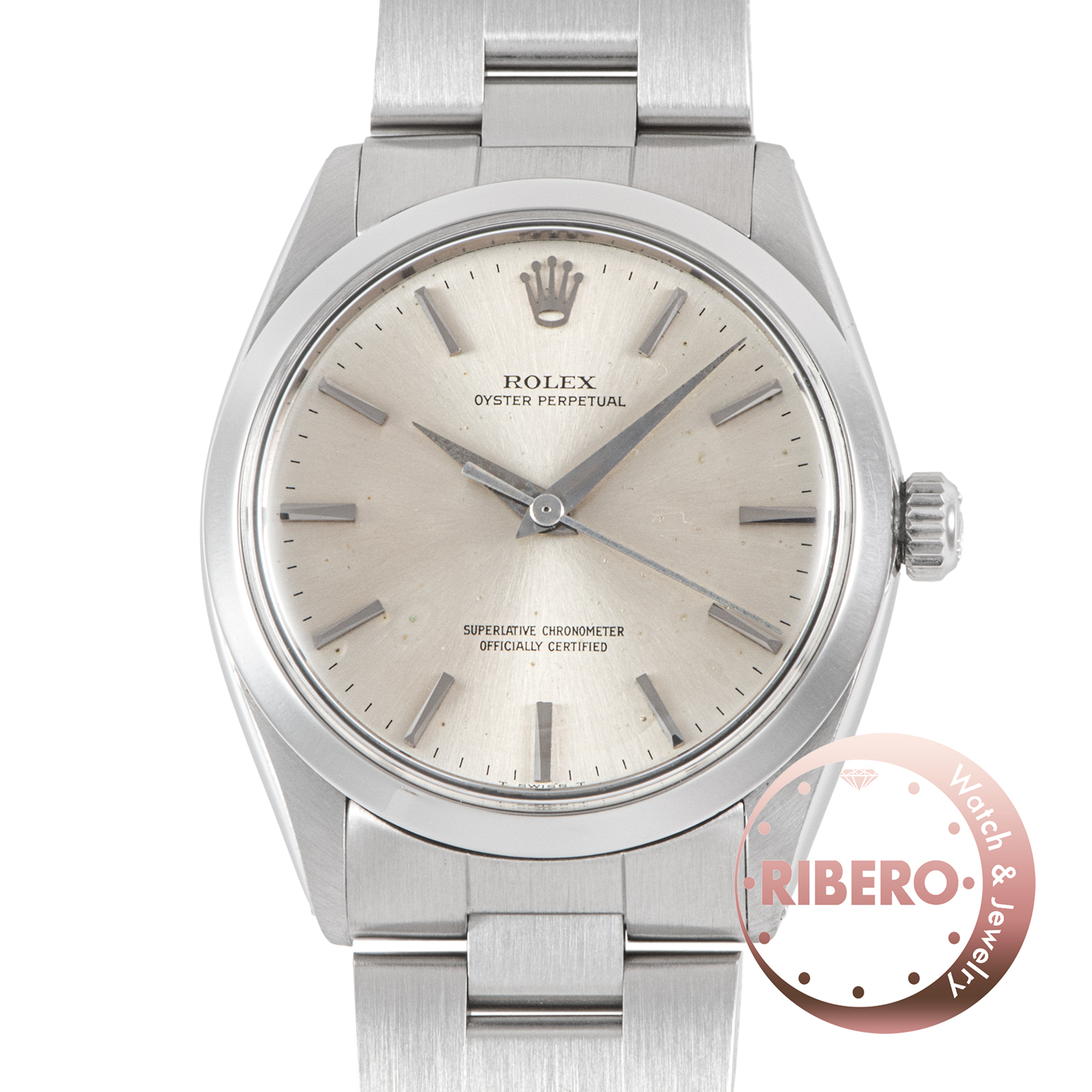 ロレックス オイスターパーペチュアル 1002 1964年製 ドルフィン針