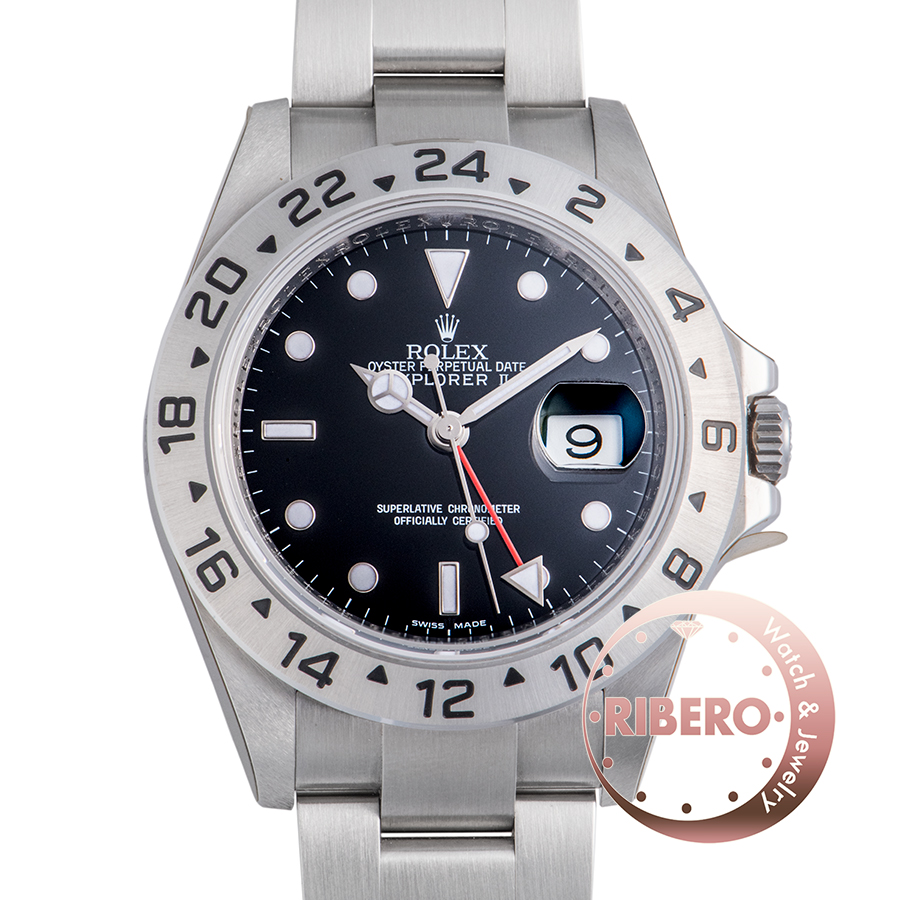 ロレックス エクスプローラーII 16570 最終品番 ランダムシリアル シール付き