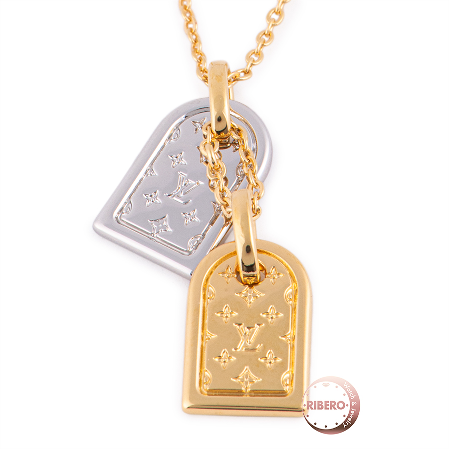 ルイ・ヴィトン ナノグラム ネックレス