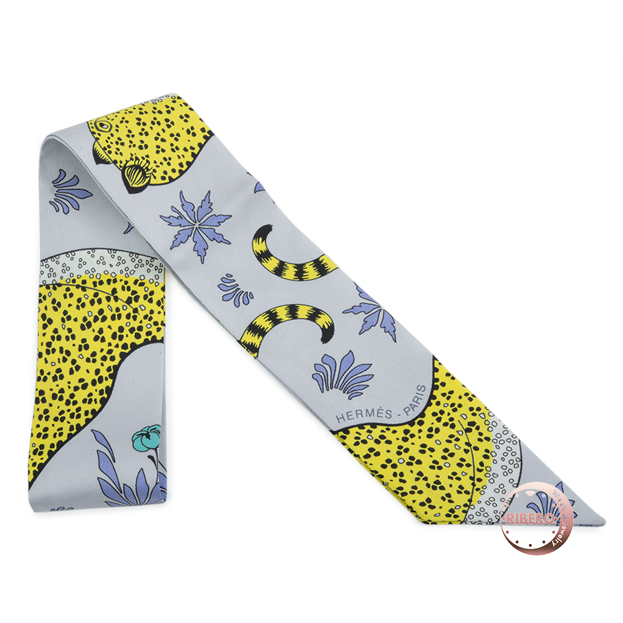 エルメス モダンなレオパード ツイリー