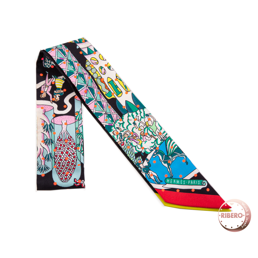 エルメス ツイリー Exposition Universelle Plumetis 万国博覧会 プリュムティ