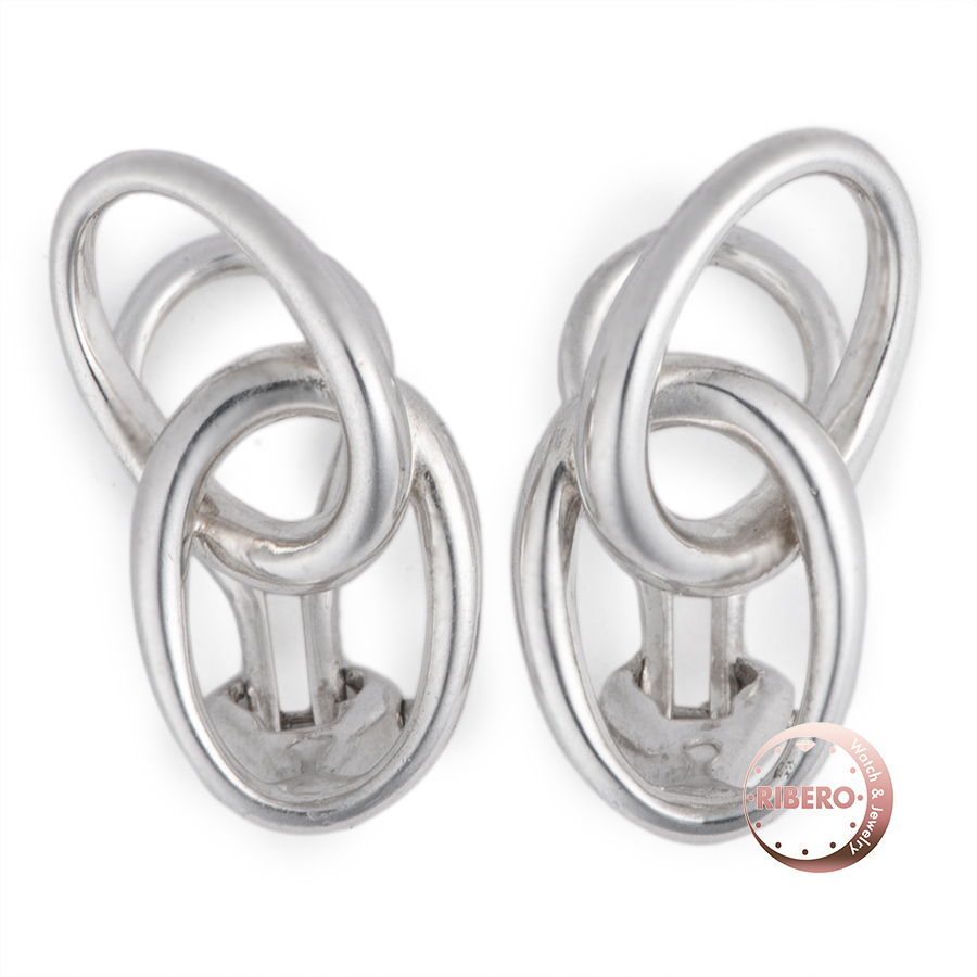 ティファニー ダブルループ イヤリング