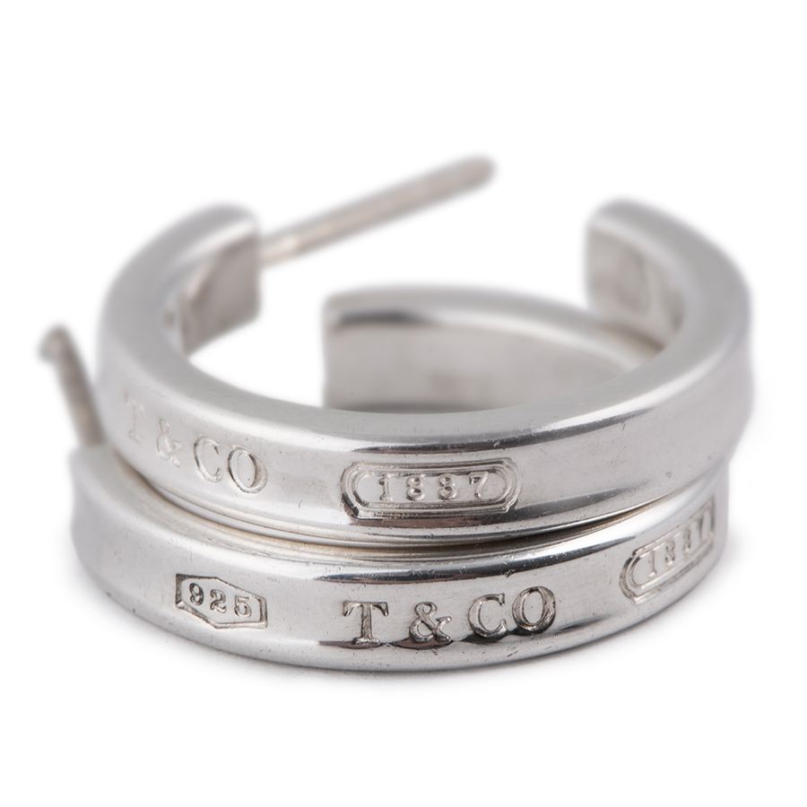 ティファニー 1837 フープ フープ ピアス