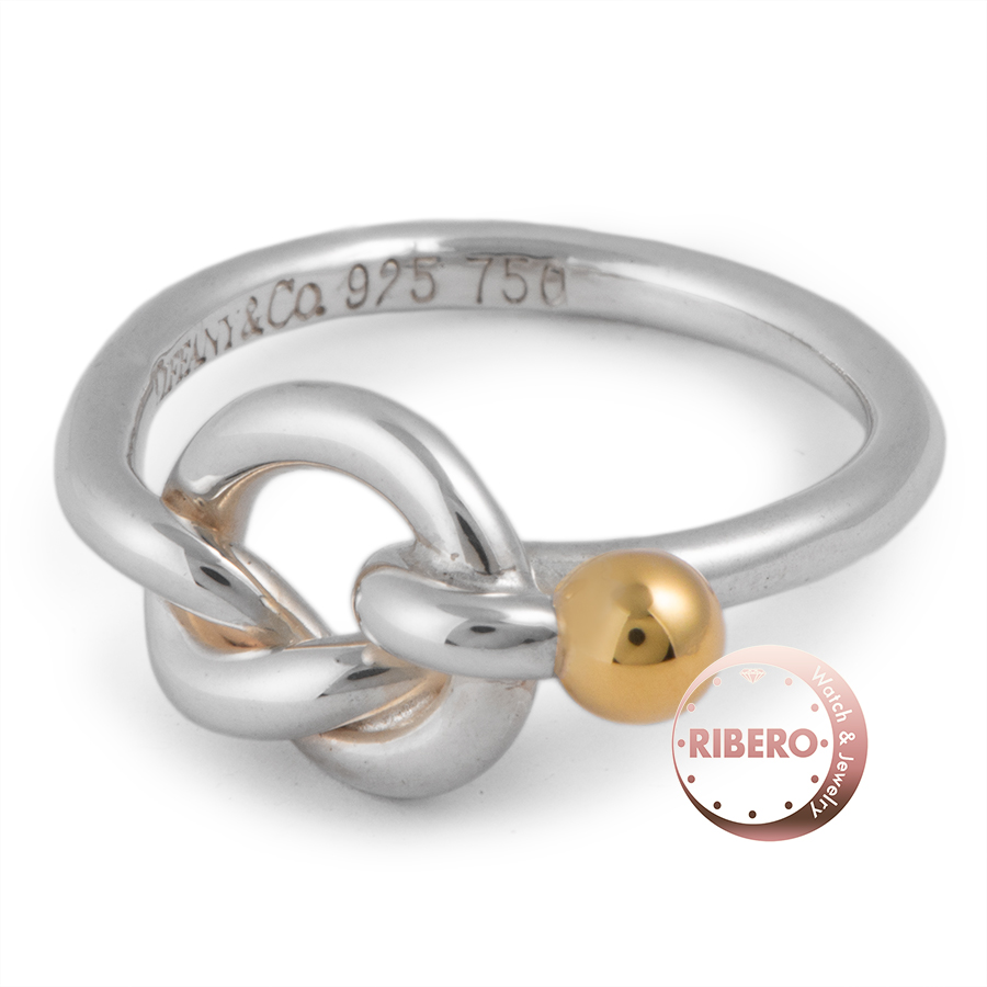 ティファニー ラブノット リング・指輪 10号