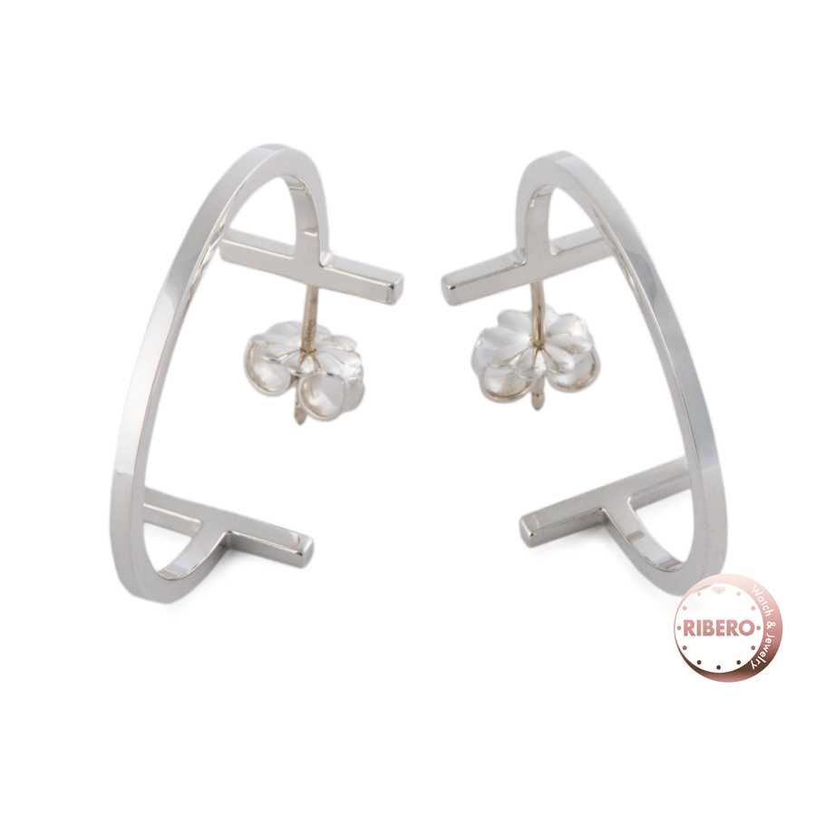 ティファニー ティファニーT ワイヤーフープ ピアス