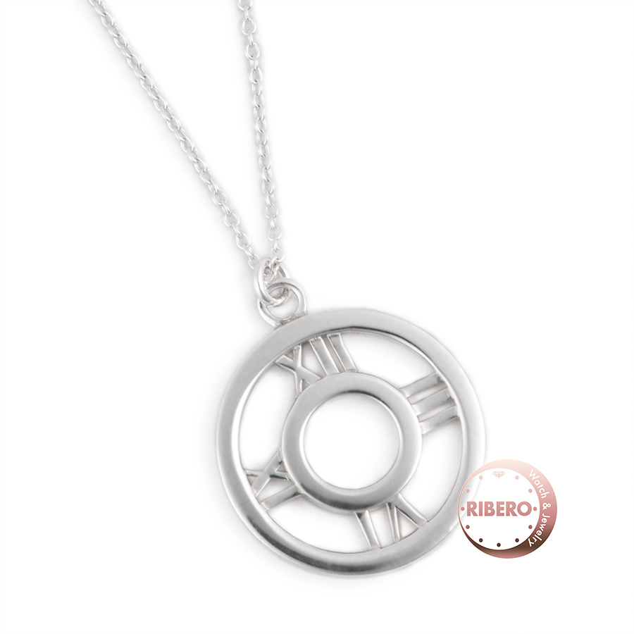 ティファニー アトラス メダリオン ペンダント ネックレス