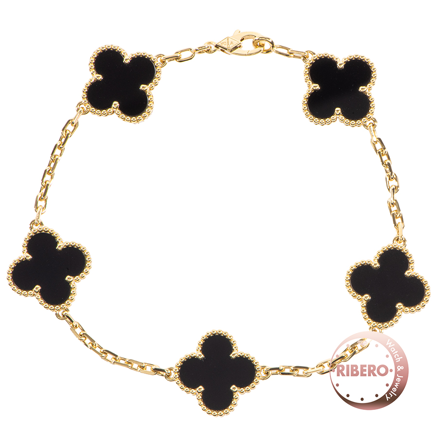 ヴァンクリーフ＆アーペル アルハンブラ ブレスレット 5モチーフ