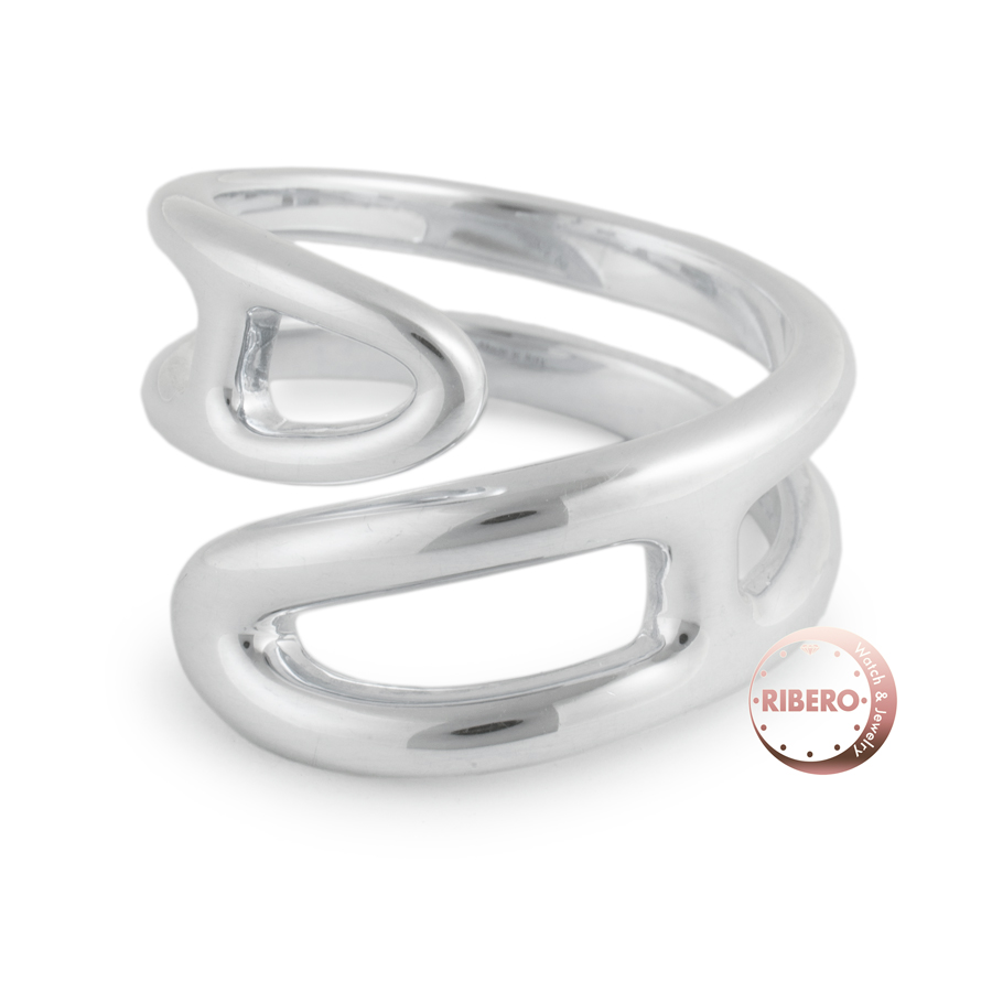 エルメス シェーヌダンクル ツイスト リング 18号