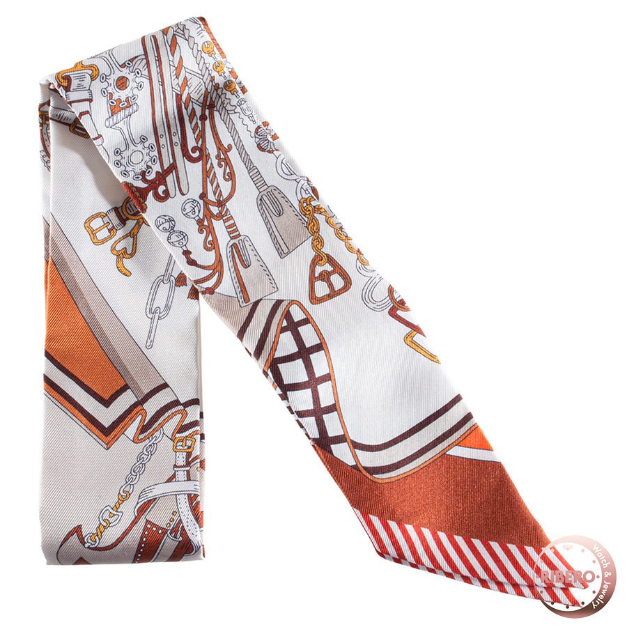 エルメス Bouquets Sellier 鞍職人の花束 ツイリー