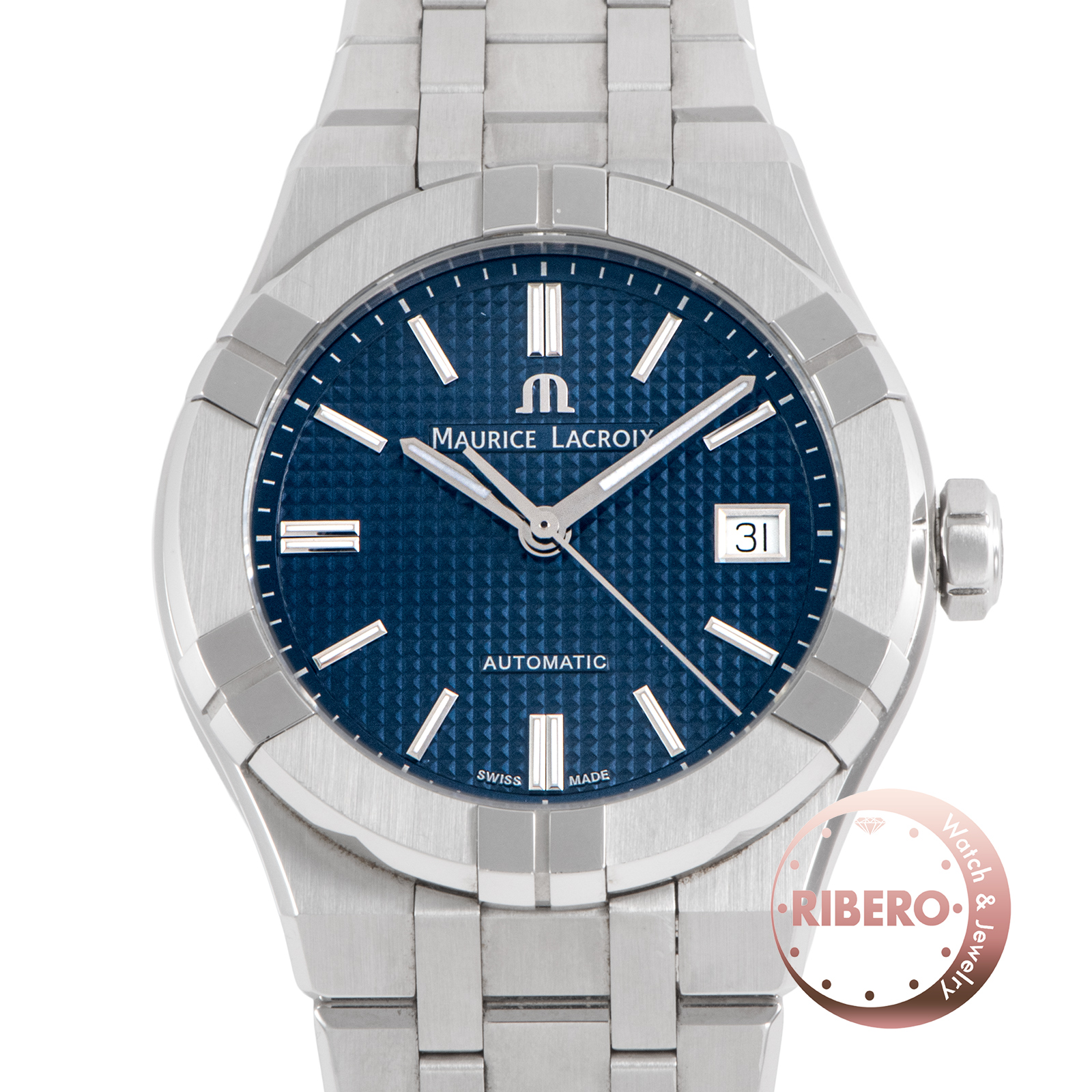 モーリス・ラクロア アイコン オートマティック 42 AI6008-SS002-430-1