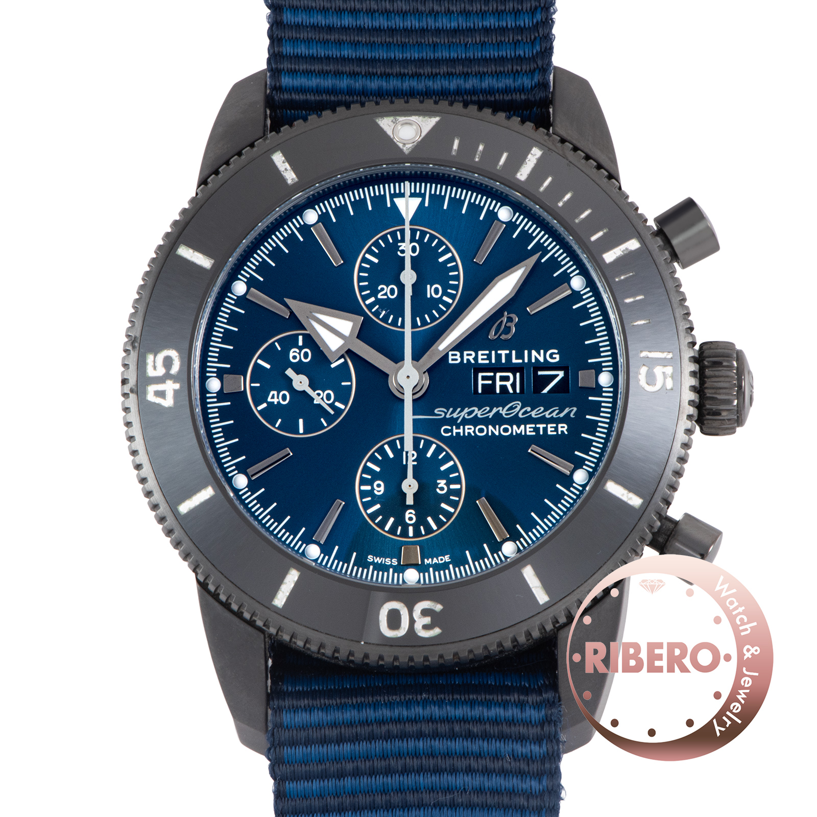 ブライトリング スーパーオーシャン ヘリテージ2 クロノグラフ44 アウターノウンDLC M275C-1CMA(M133132A1C1W1)