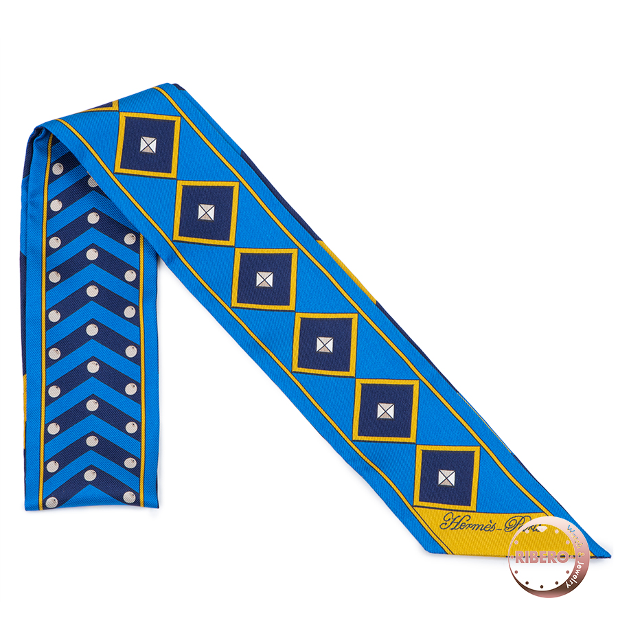 エルメス ツイリー Colliers et Chiens 首輪と犬