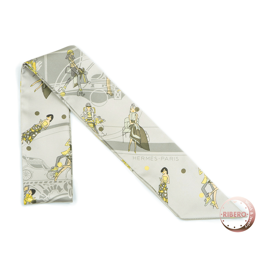 エルメス ツイリー Ex-Libris Les Parisiennes エクスリブリス・パリジェンヌ