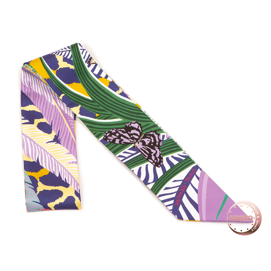 エルメス ツイリー Jaguar Quetzal ジャガー ケツァール