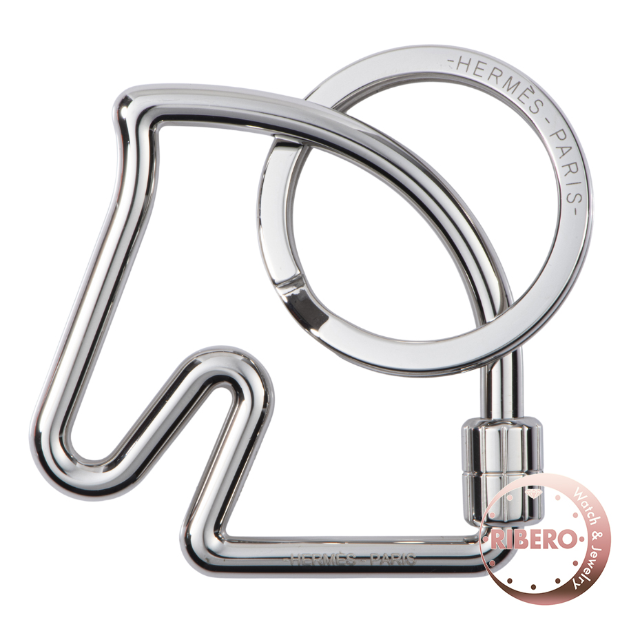 エルメス Porte-cles cheval シュバル キーリング