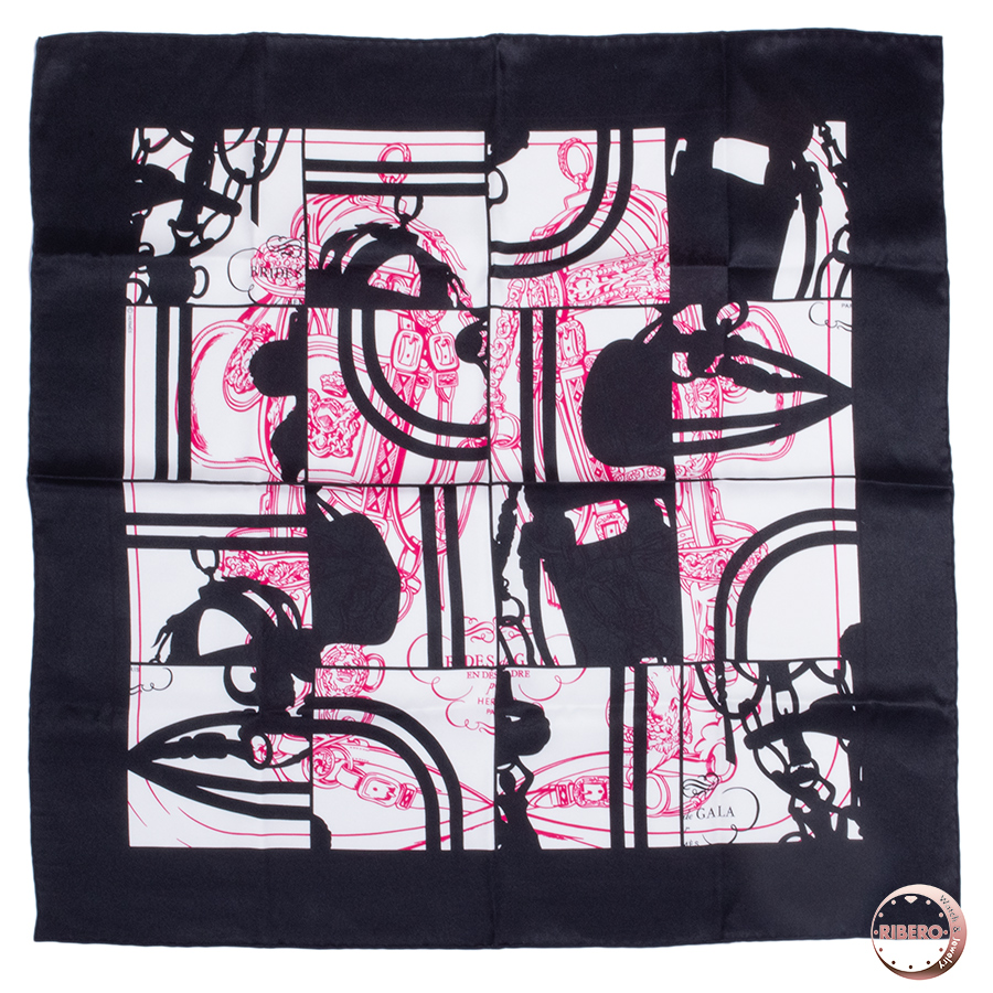 エルメス カレ70 BRIDES de GALA en Desordre 式典用馬勒 ディシブルド/無秩序 スカーフ