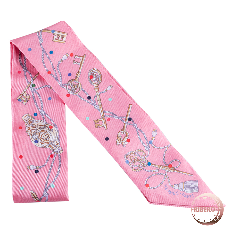 エルメス ツイリー Les Cles a Pois レ・クレ・ア・ポア