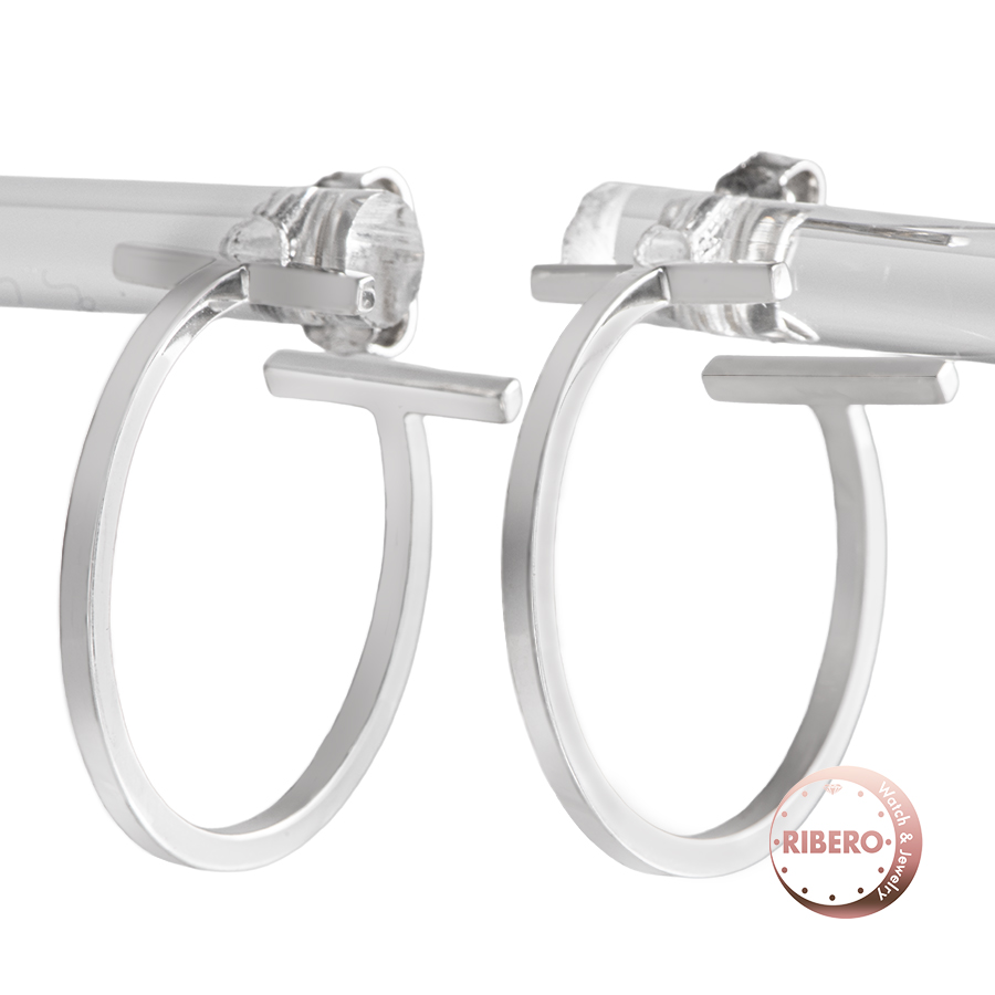 ティファニー ティファニーT ワイヤー フープ ピアス