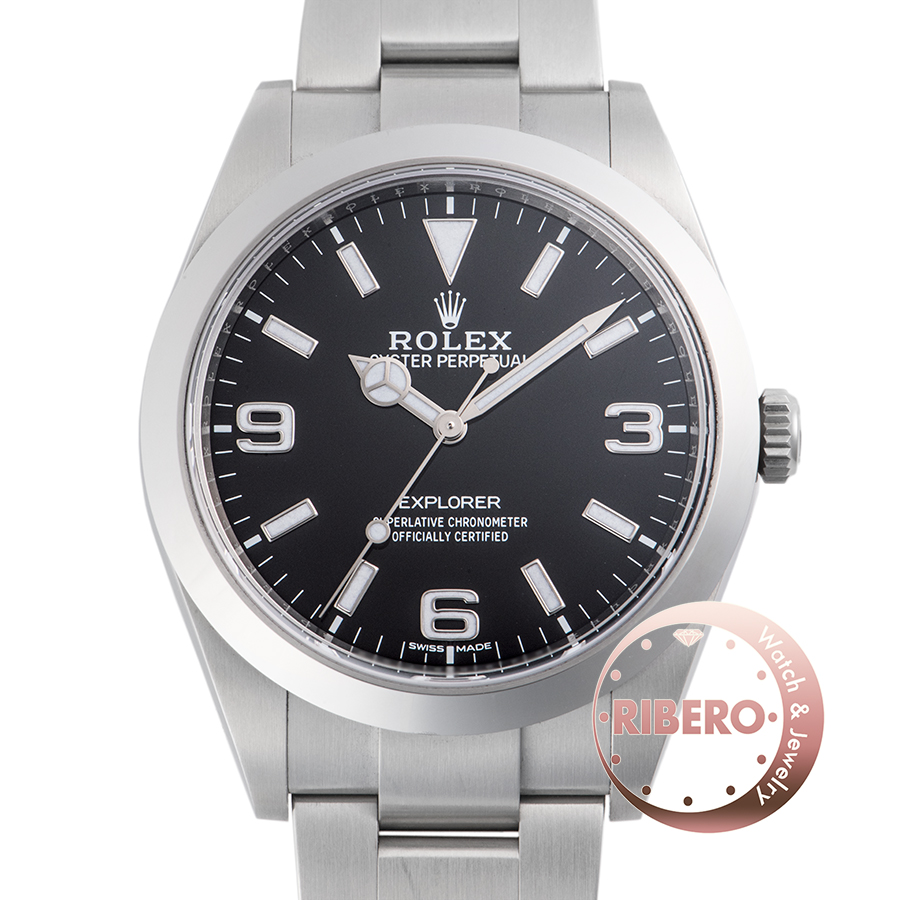 ロレックス エクスプローラーI 214270 新ダイアル