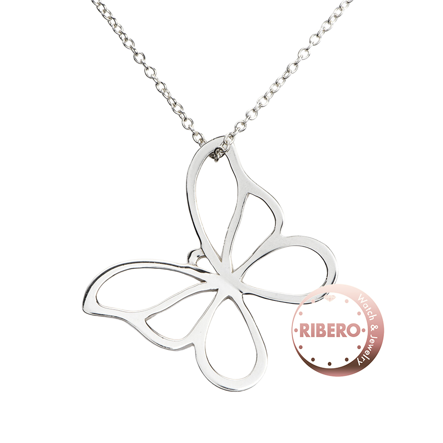 ティファニー バタフライ ペンダント ネックレス