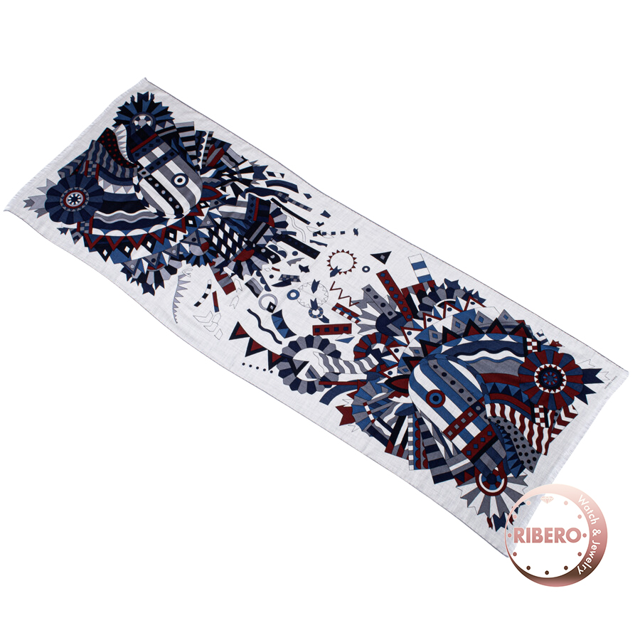 エルメス レクタングル Cheval de Fete シュヴァル・ドゥ・フェット スカーフ