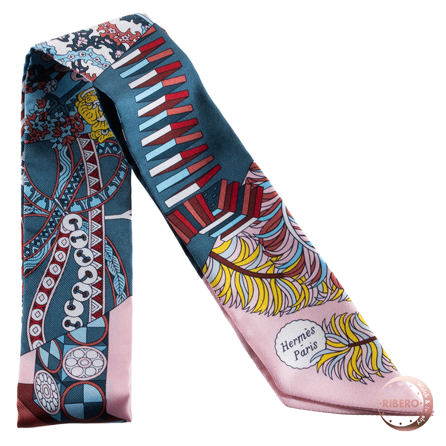 エルメス De l'Ombrelle aux Duels Vieux 杖傘と決闘 ツイリー