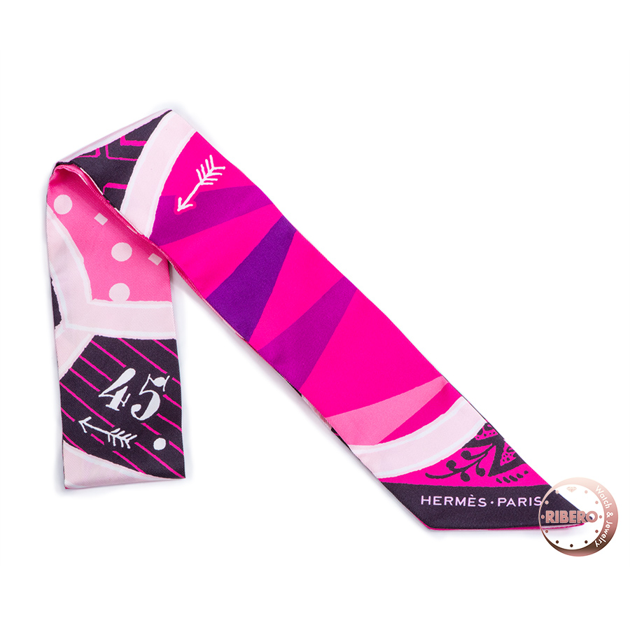 エルメス ツイリー Jeu de Soie シルク・ゲーム