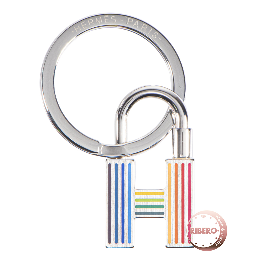 エルメス Cadenas Quizz Rainbow カデナ クイズ レインボー キーリング