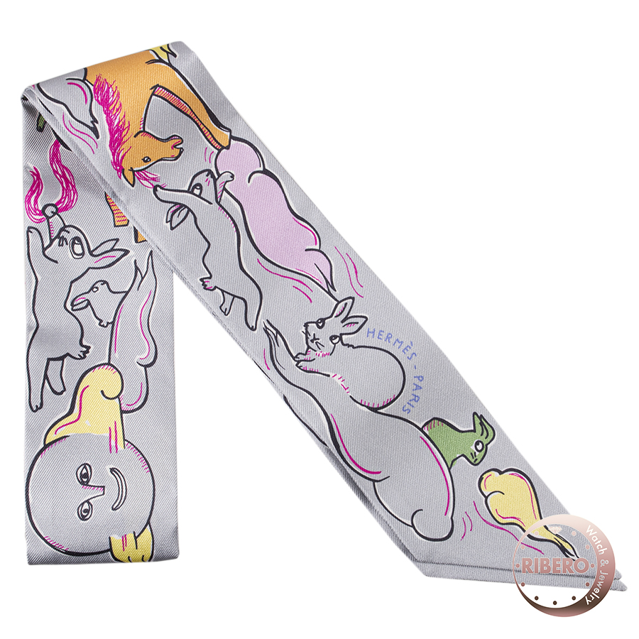 エルメス Mille et Un Lapins 千と一羽のうさぎ ツイリー