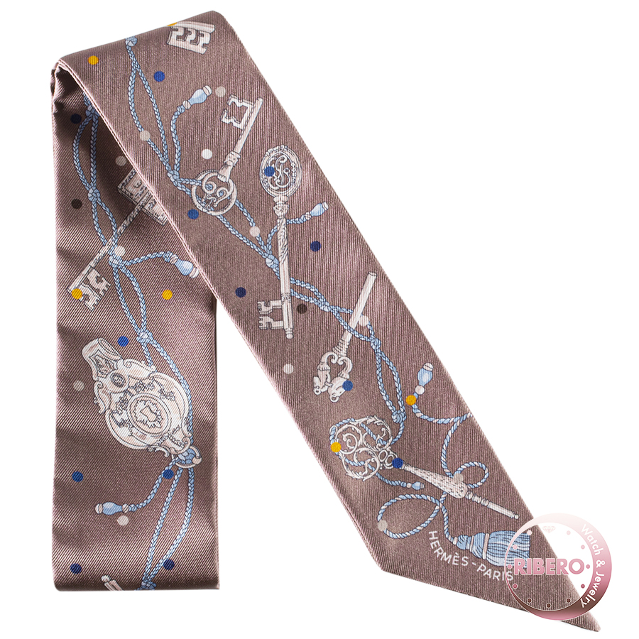 エルメス ツイリー Les Cles a Pois レ・クレ・ア・ポア