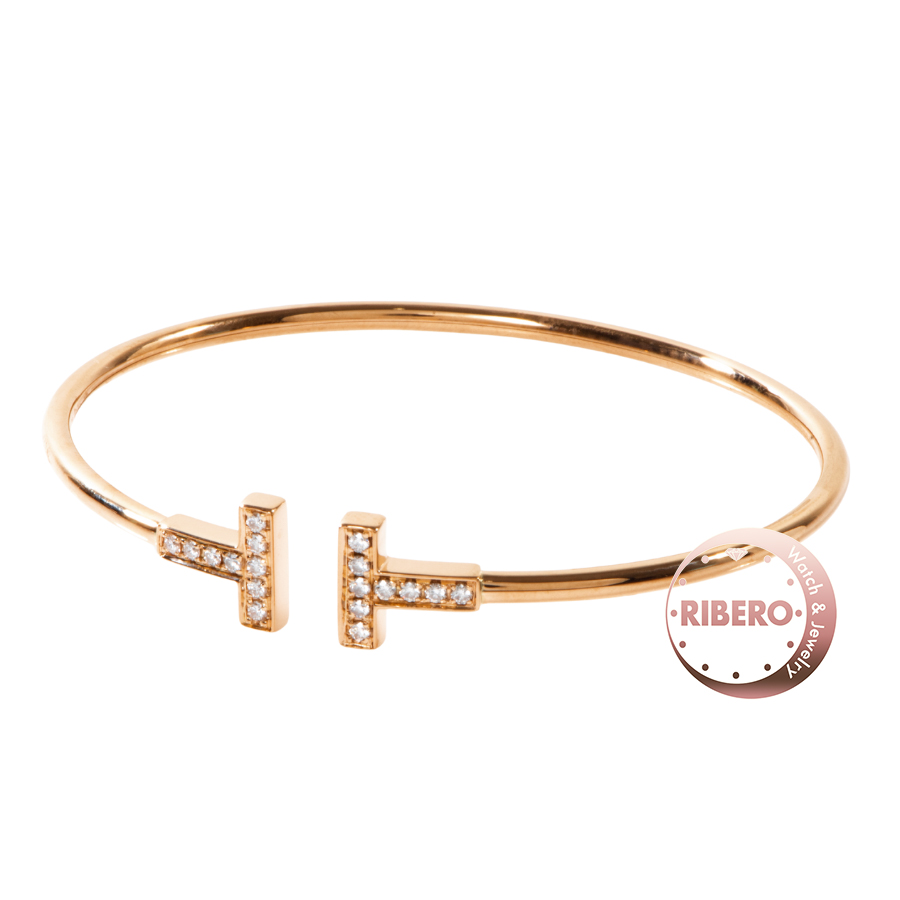 ティファニー ティファニーT ダイヤモンド ワイヤー ブレスレット