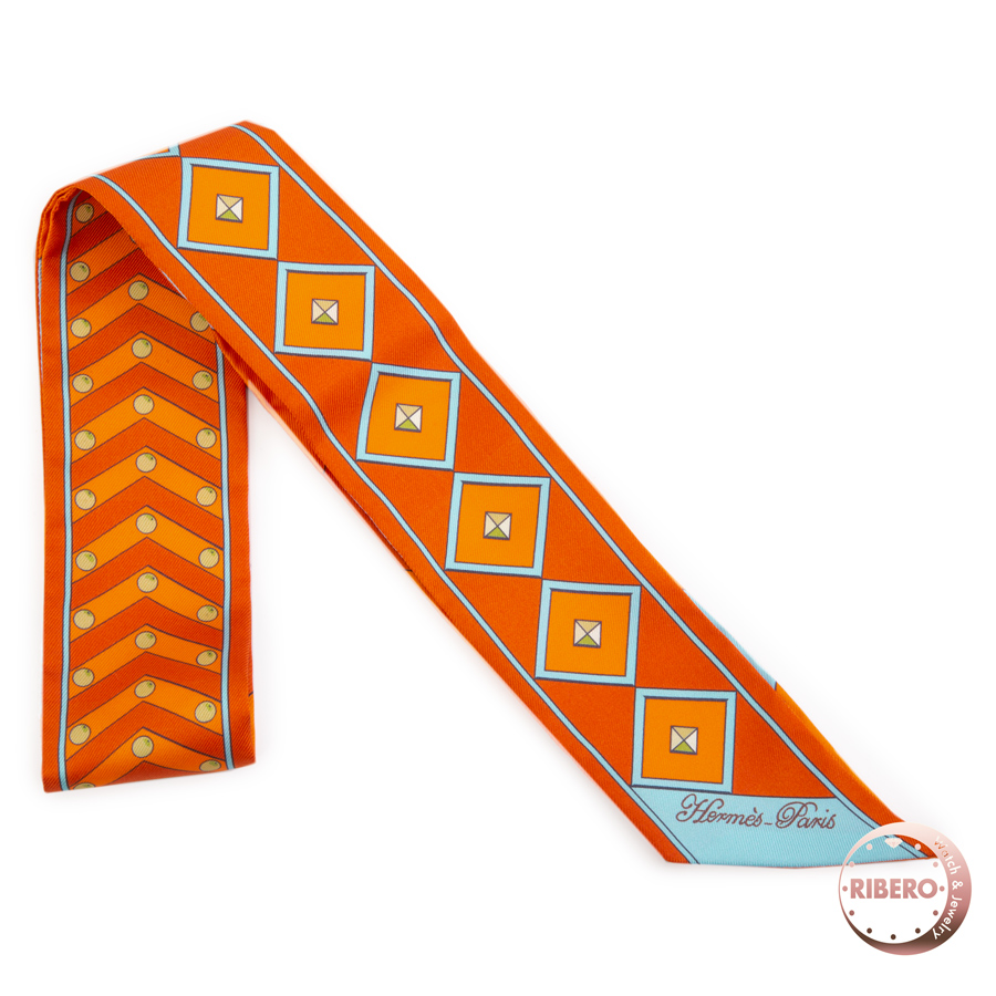 エルメス ツイリー Colliers et Chiens 首輪と犬