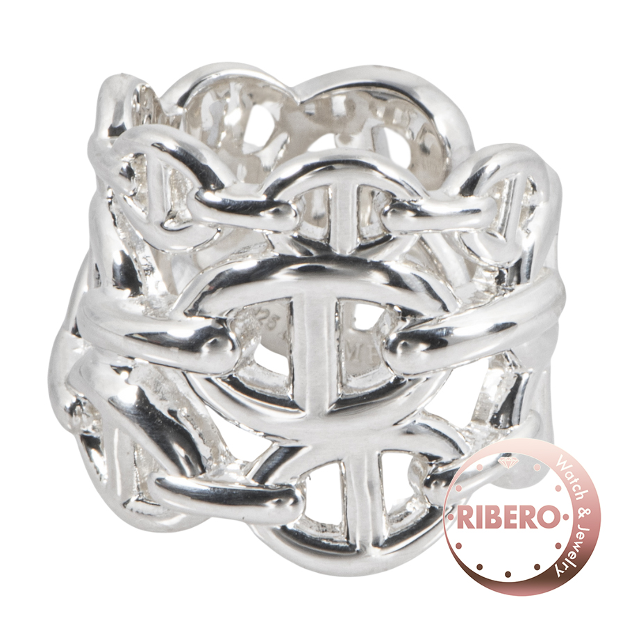 エルメス シェーヌダンクル アンシェネ GM リング 8号