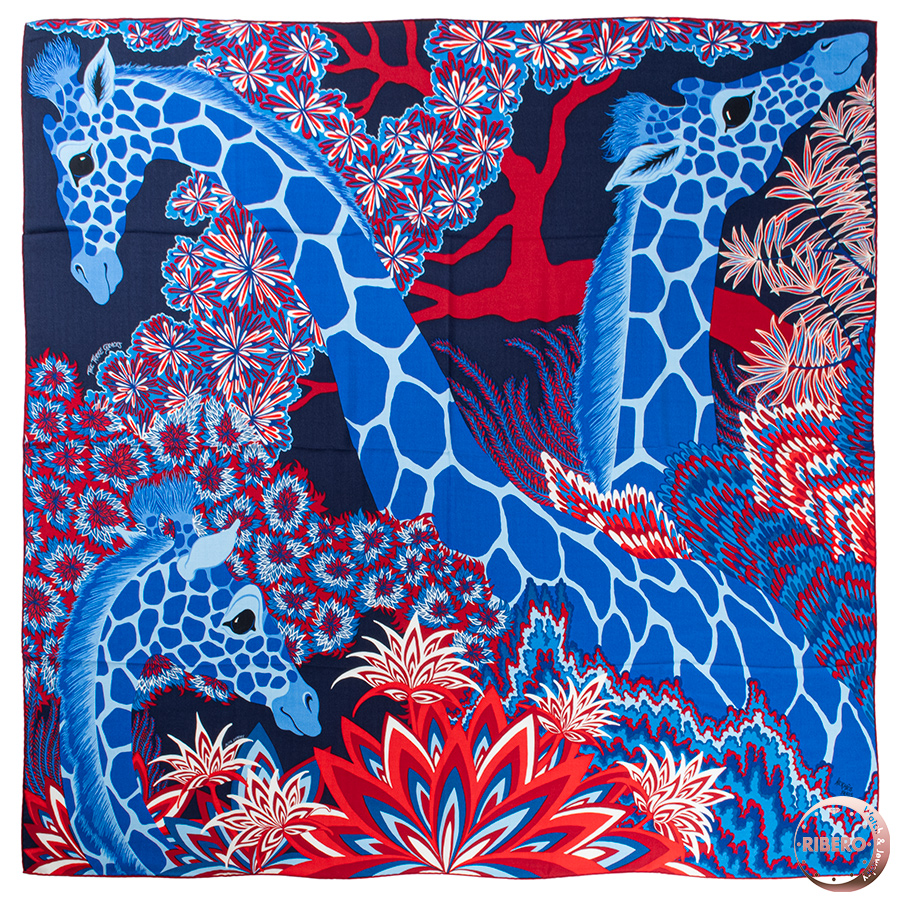 エルメス カレジェアン THE THREE GRACES 三美神 スカーフ