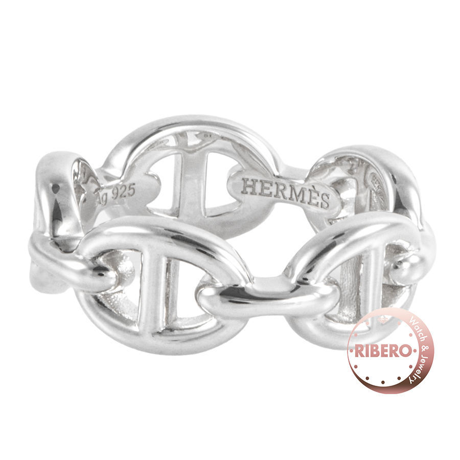 エルメス アンシェネ PM リング シェーヌダンクル 11号