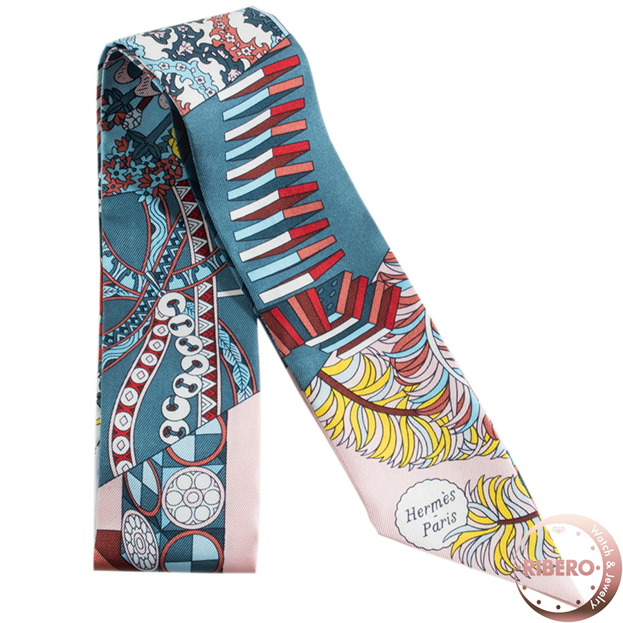 エルメス De l'Ombrelle aux Duels Vieux 杖傘と決闘 ツイリー