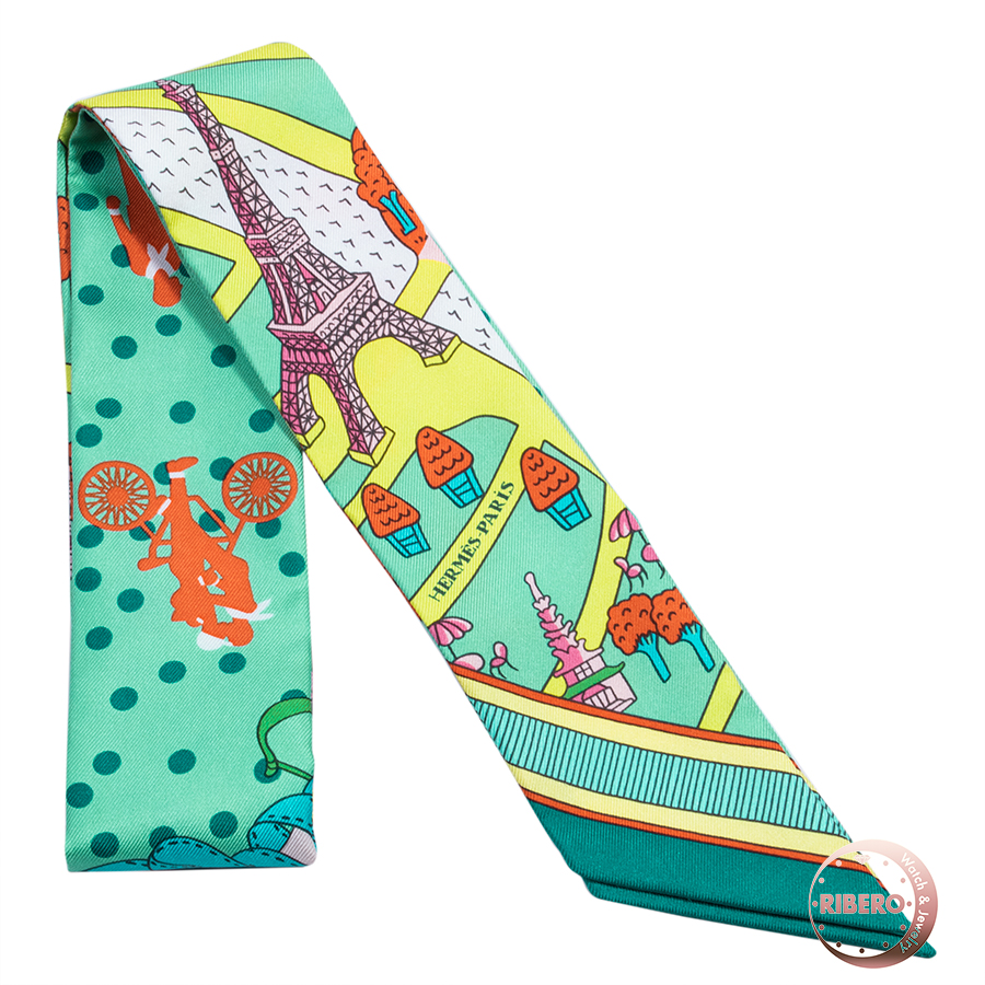 エルメス ツイリー Les Nouveaux Amoureux de Paris 新パリの恋人たち