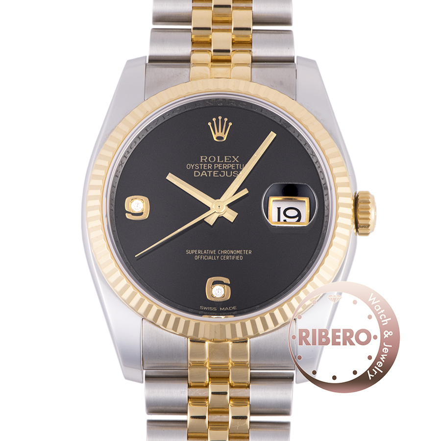 ロレックス 116233 ランダム番 オニキス