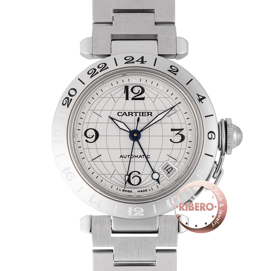カルティエ パシャCメリディアン W31078M7