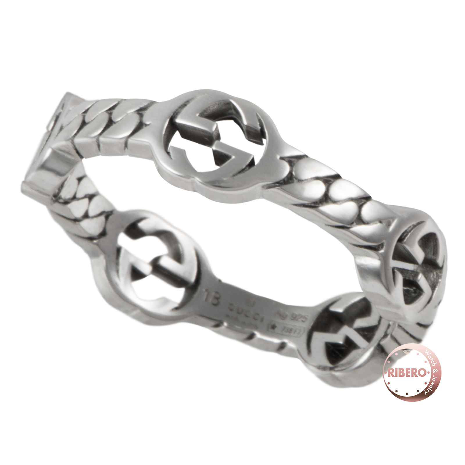 グッチ インターロッキングG リング 18号