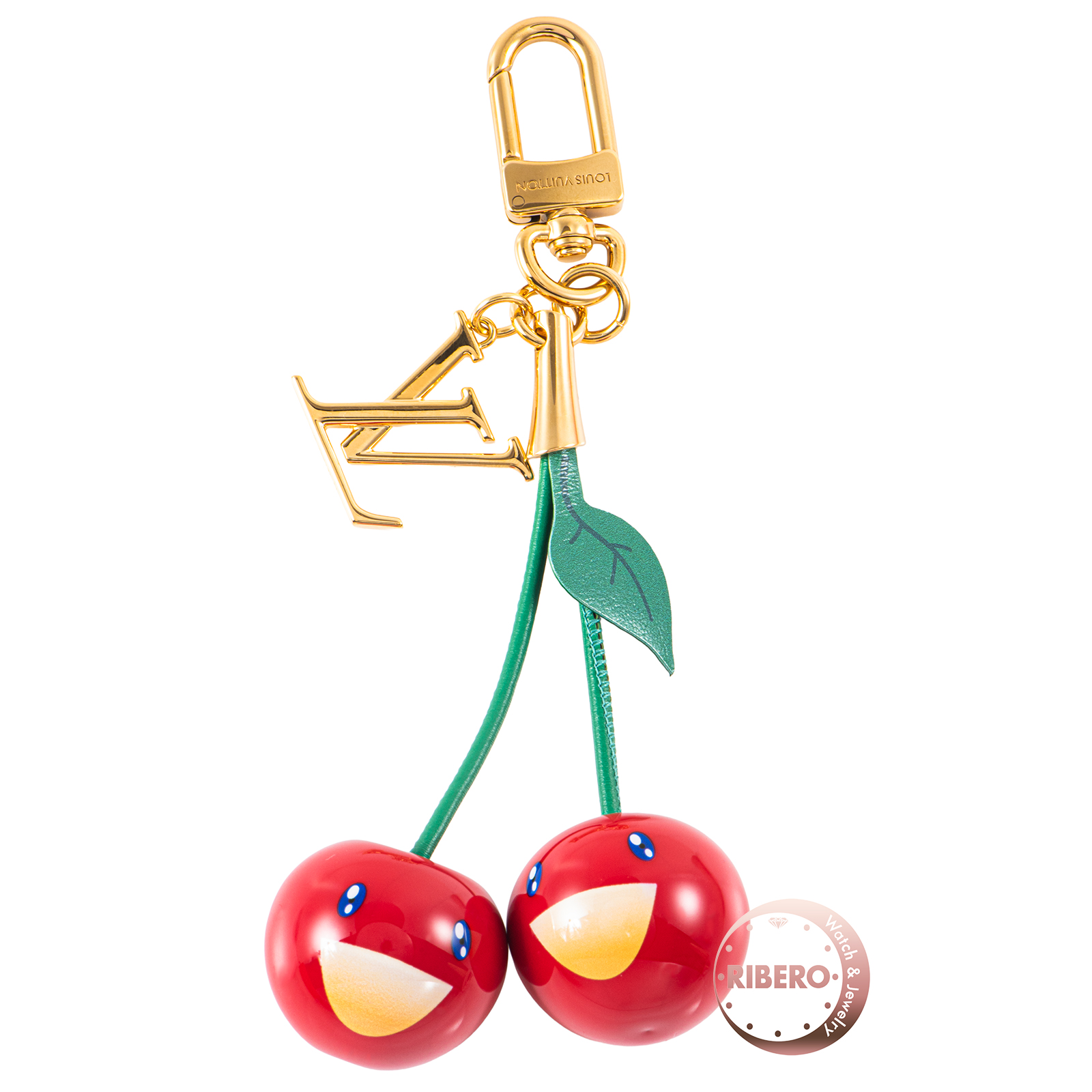 ルイ・ヴィトン LV×TM バッグチャーム チェリー チャーム