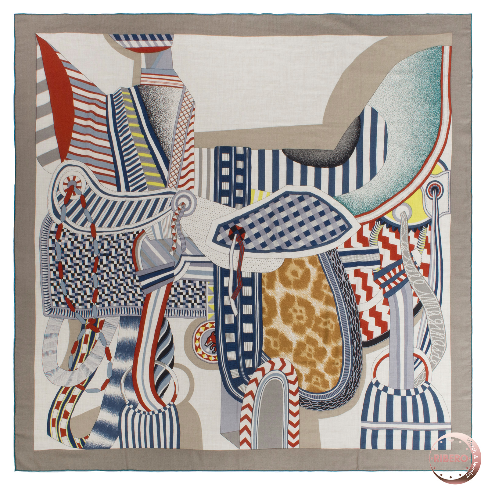 エルメス カレ90 La Selle Imaginaire 空想の鞍 スカーフ