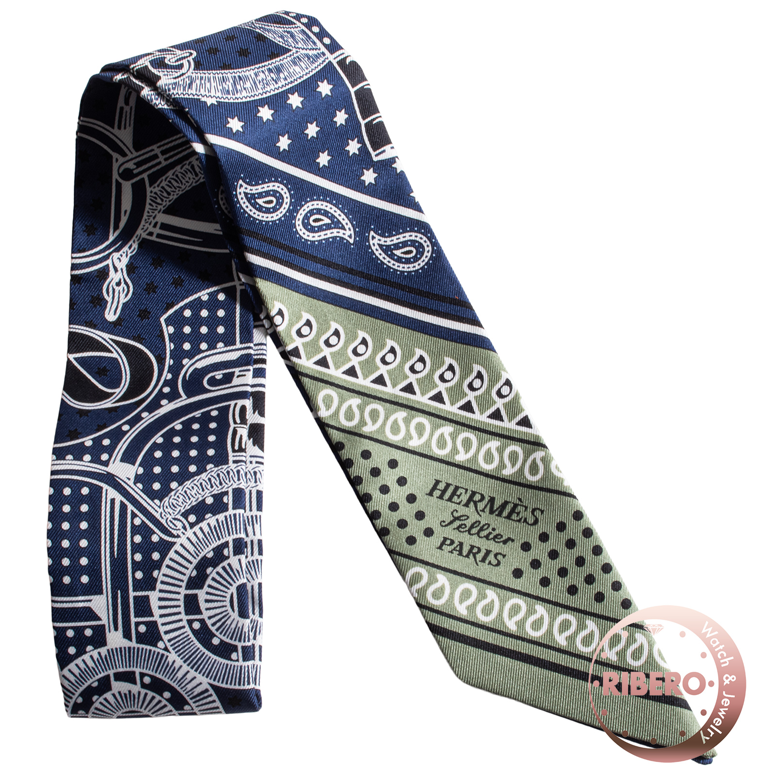 エルメス ツイリー Eperon d'Or Bandana エプロン ドール バンダナ