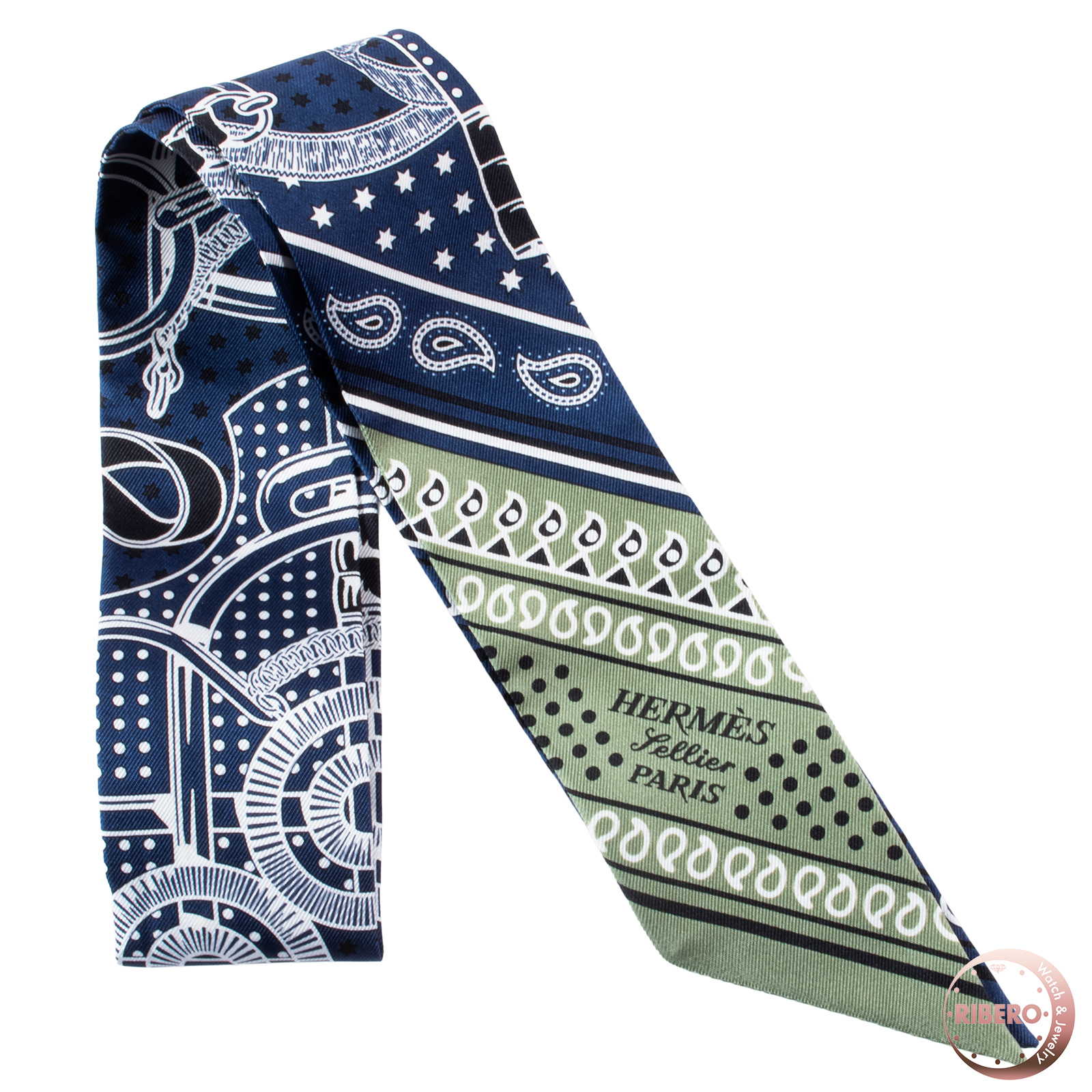 エルメス ツイリー Eperon d'Or Bandana エプロン ドール バンダナ