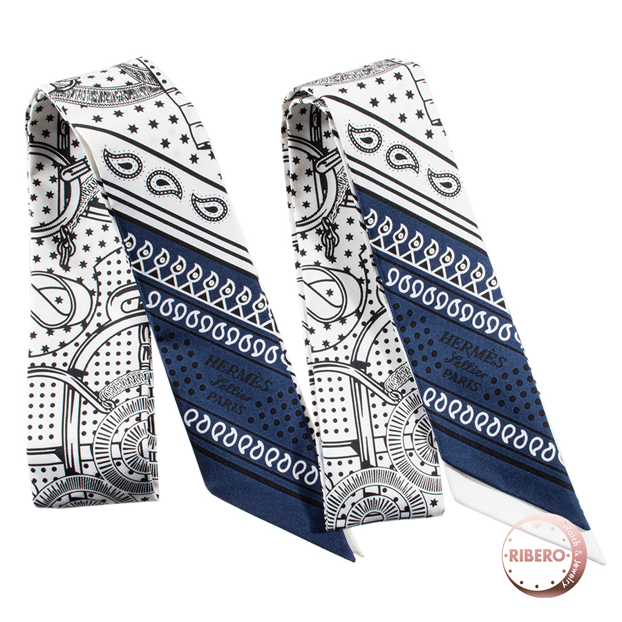 エルメス Eperon d'Or Bandana エプロン ドール バンダナ 2本セット ツイリー