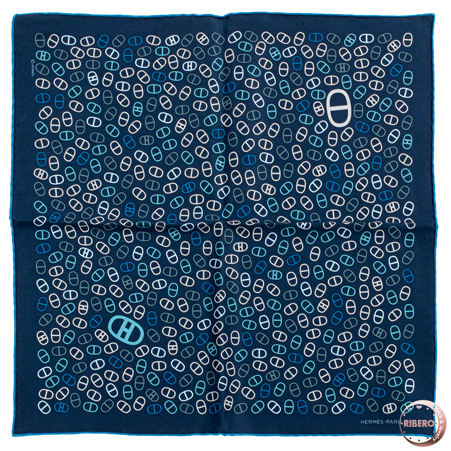 エルメス ガヴロッシュ Maillons Dechaines マイヨン デシェネ スカーフ