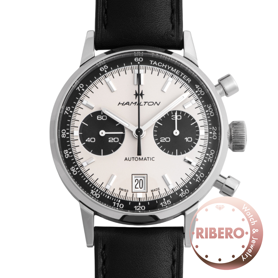 ハミルトン アメリカンクラシック イントラマティック クロノグラフ H384160 