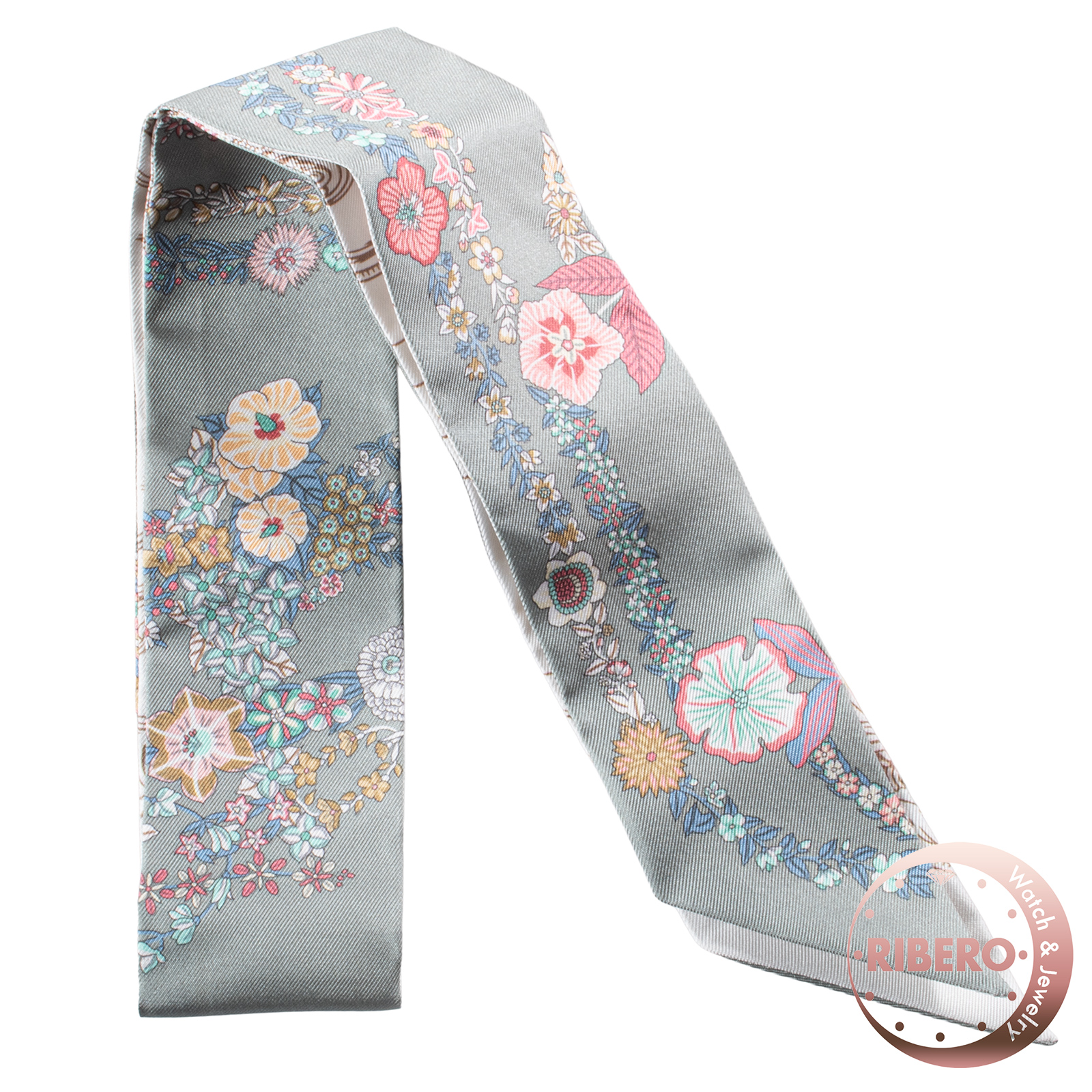 エルメス ツイリー Brides de Gala en Fleurs ブリッド ドゥ ガラ アン フルール＆アイライナー