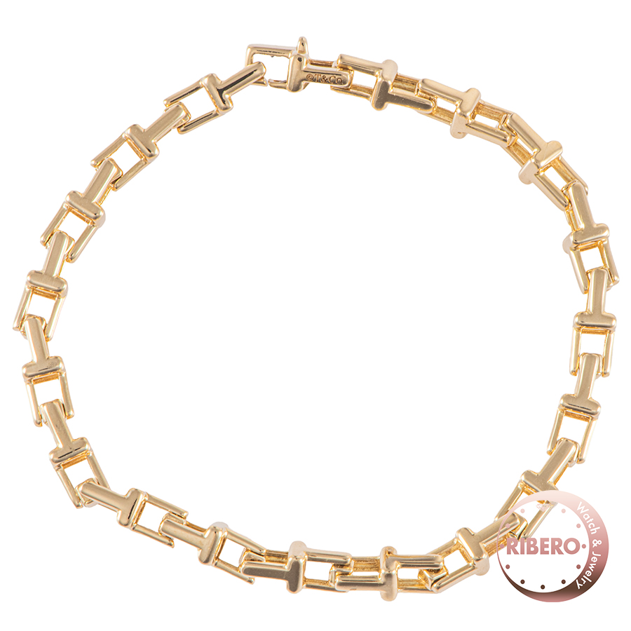 ティファニー ティファニーT ナロー チェーン ブレスレット